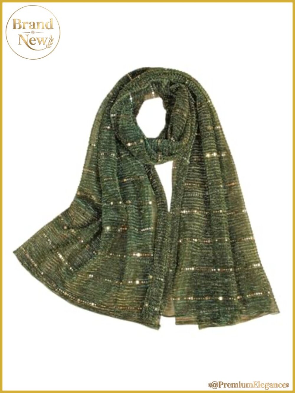 Sequin Sparkly Scarves Lightweight Wrap Scarf for Evening Dresses